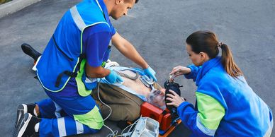 Taking training regarding first aid certification