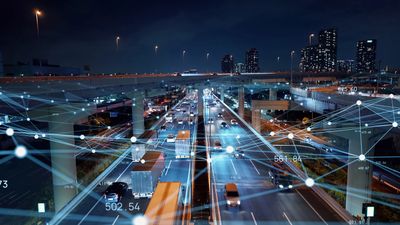 Image illustrating our complex strategic freight brokerage network.