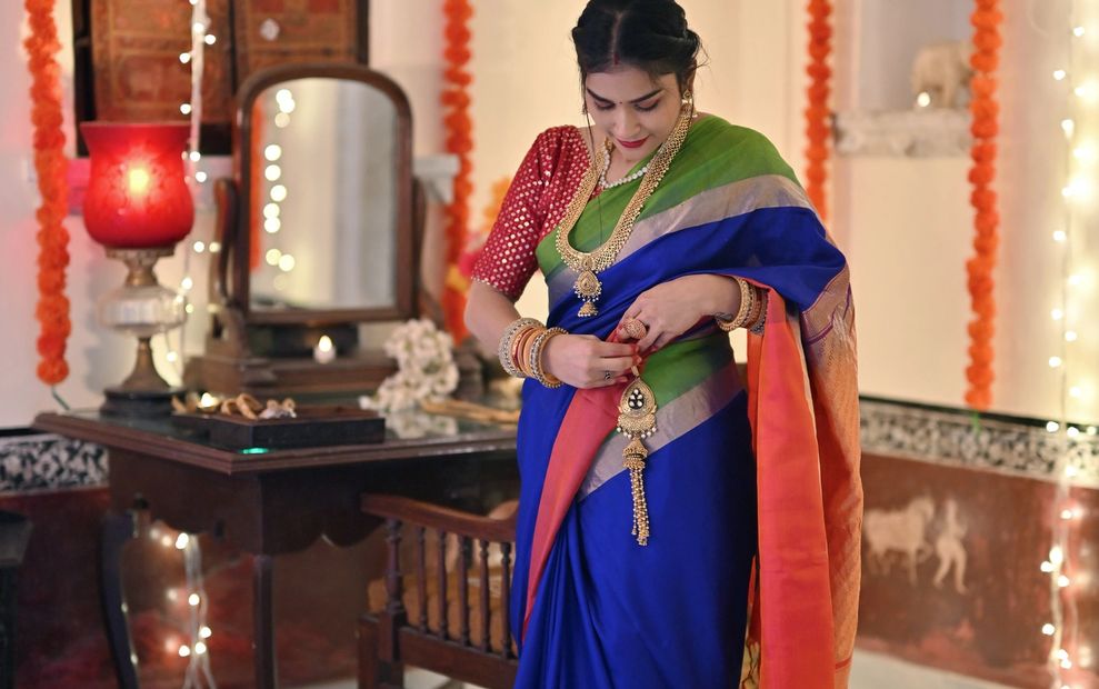 Elegant Maharashtrian Paithani Sarees