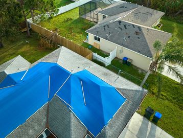 Emergency Roof Tarping. 24 Hour Emergency Roof Repair. Storm Damage Repair. Hail Repair.