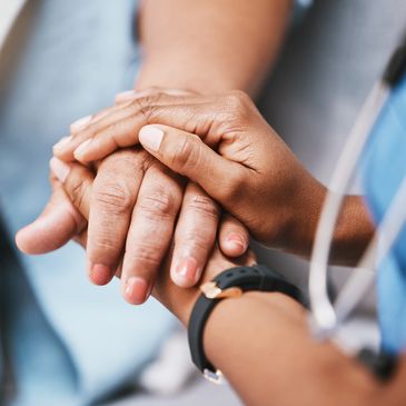(Photo: Caring hands.)