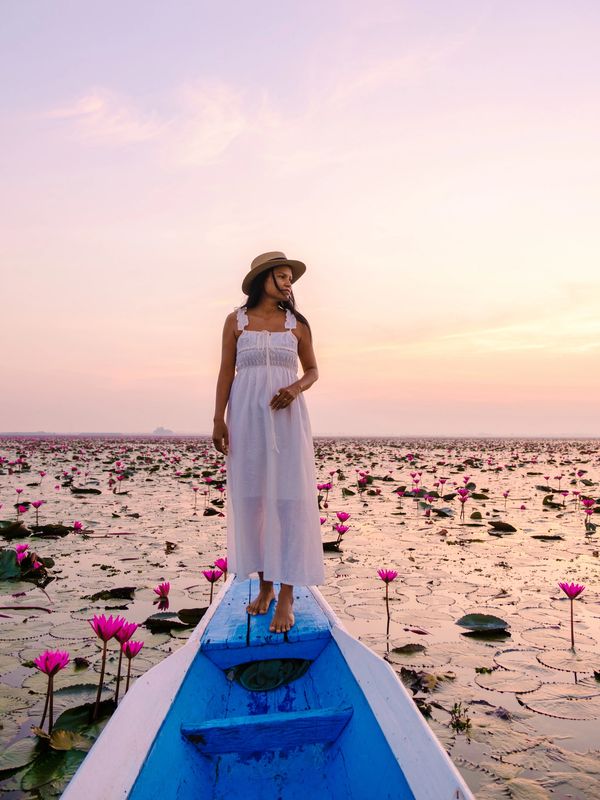 life transformation, girl on a boat, enjoying life