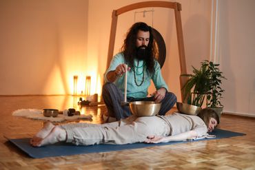 Healing circles and self-release imagery.