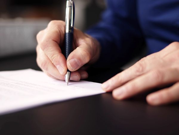 Client preparing estate plan & applying for Social Security Disability benefits with legal guidance