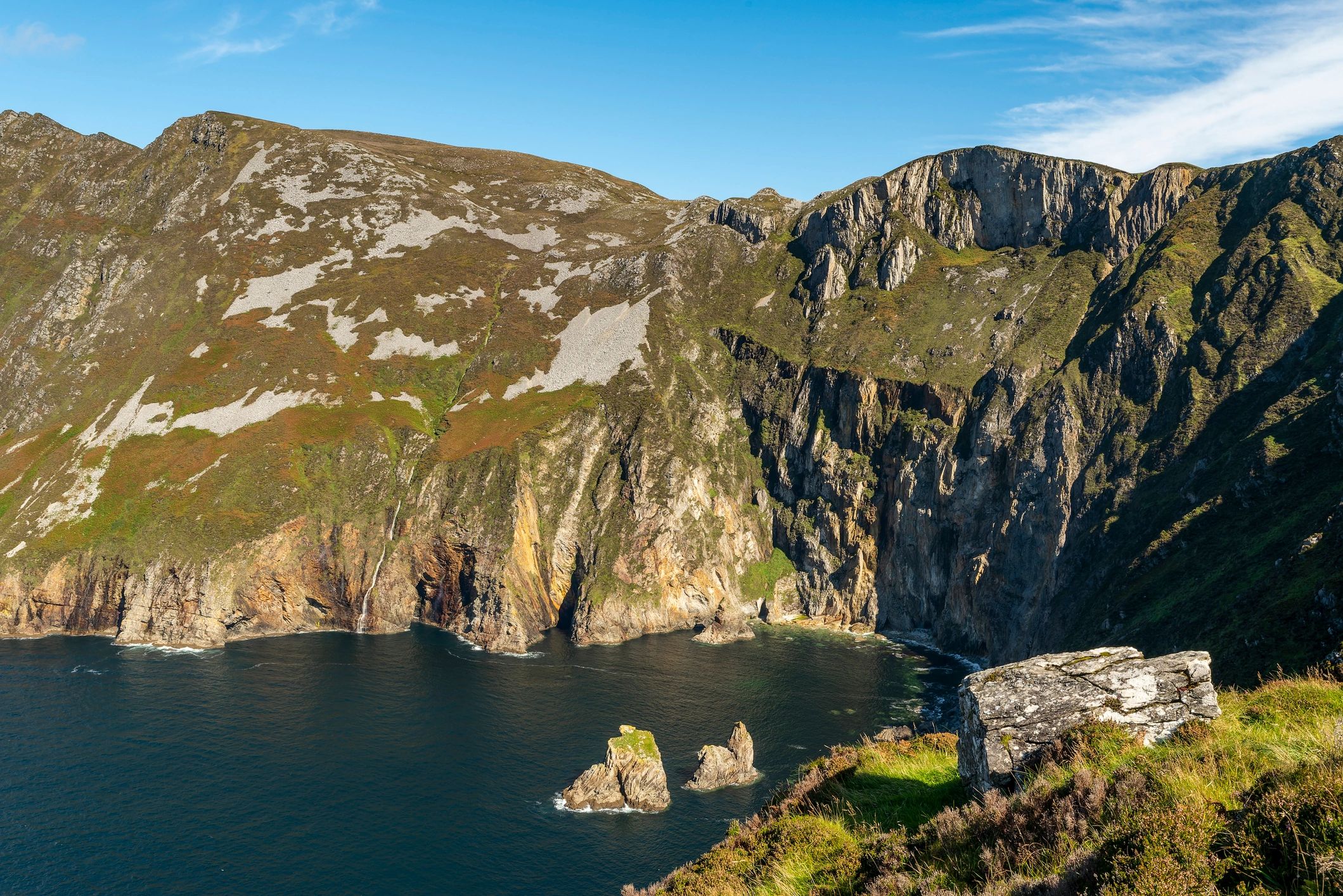 Slieve League cliffs Donegal Ireland rugged Atlantic coastline