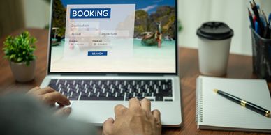 Online travel booking system