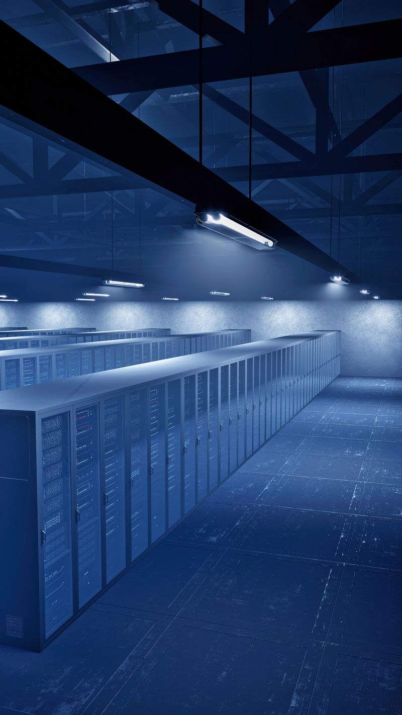 Server Room, Data Center, Artificial Intelligence, 5G Technology, Technology