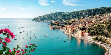 town along the French Rivera aka Côte d'Azur