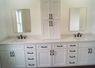 Large double sink vanity