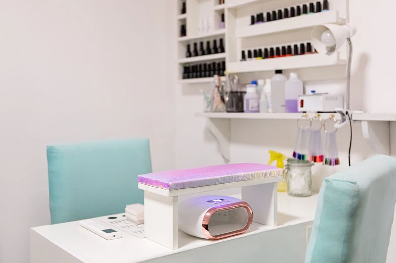 Empty manicure and pedicure salon - No people - Buenos Aires  Argentina