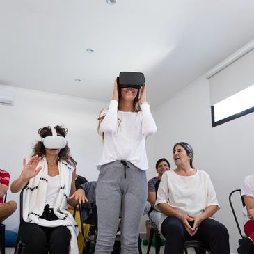 Virtual training labs for education, healthcare, aviation, and security.
