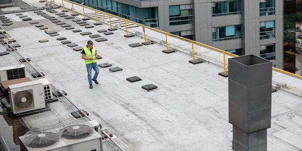 Commercial Flat roofing leak detection and maintenance