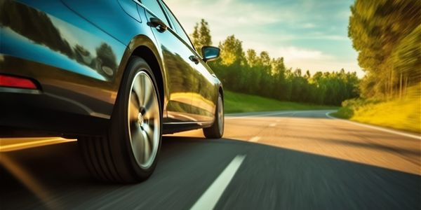Comfortable car on travel companion or non-medical escort transfer