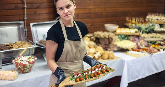 sego lily events and good day catering 50th anniversary table setting