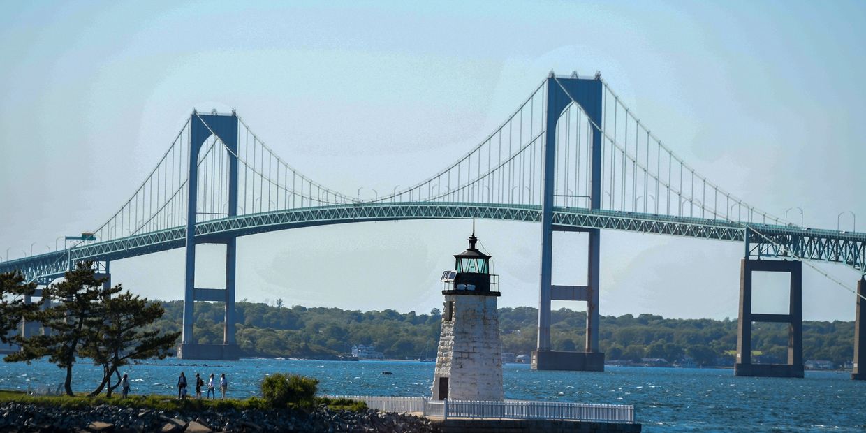 Newport bridge Rhode Island
