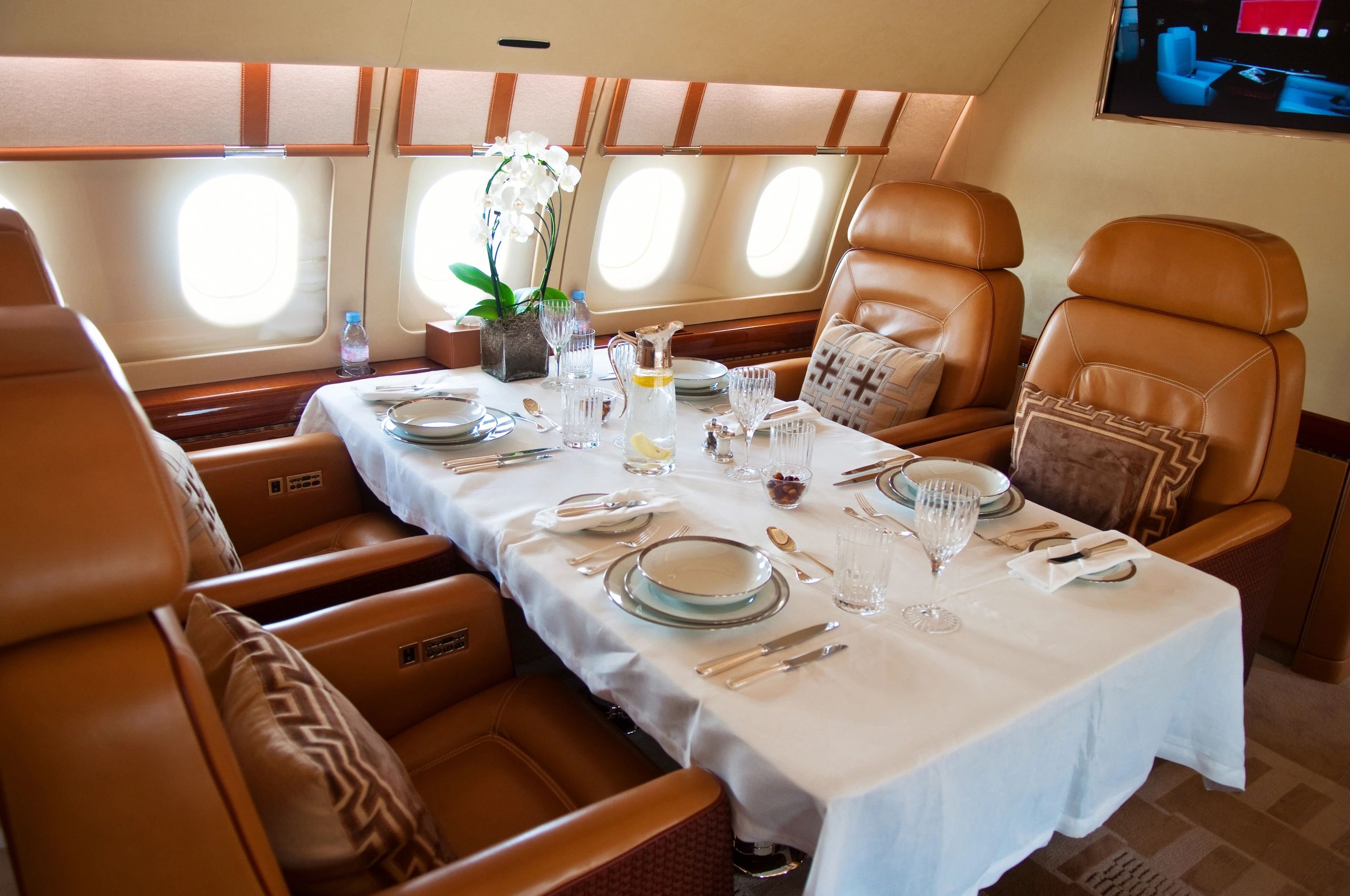 Exquisite Inflight Catering for Private Jet Travel