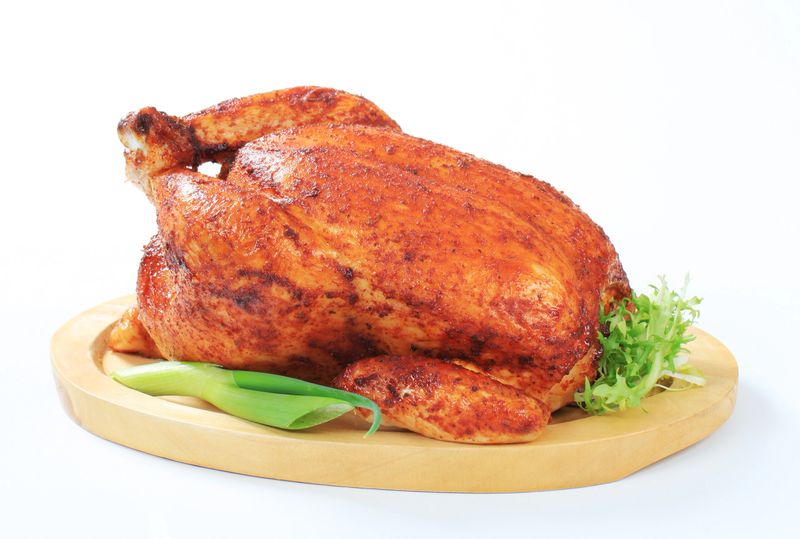 Roasted chicken