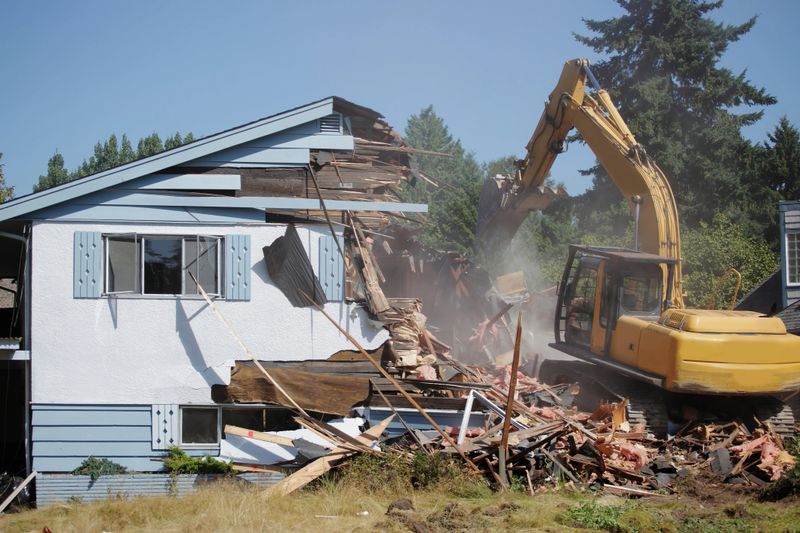Demolishing