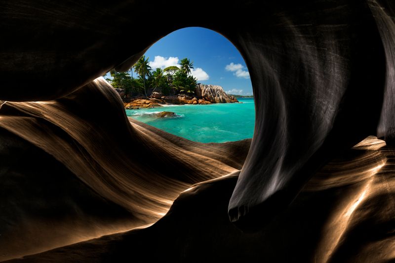 View from a cave
