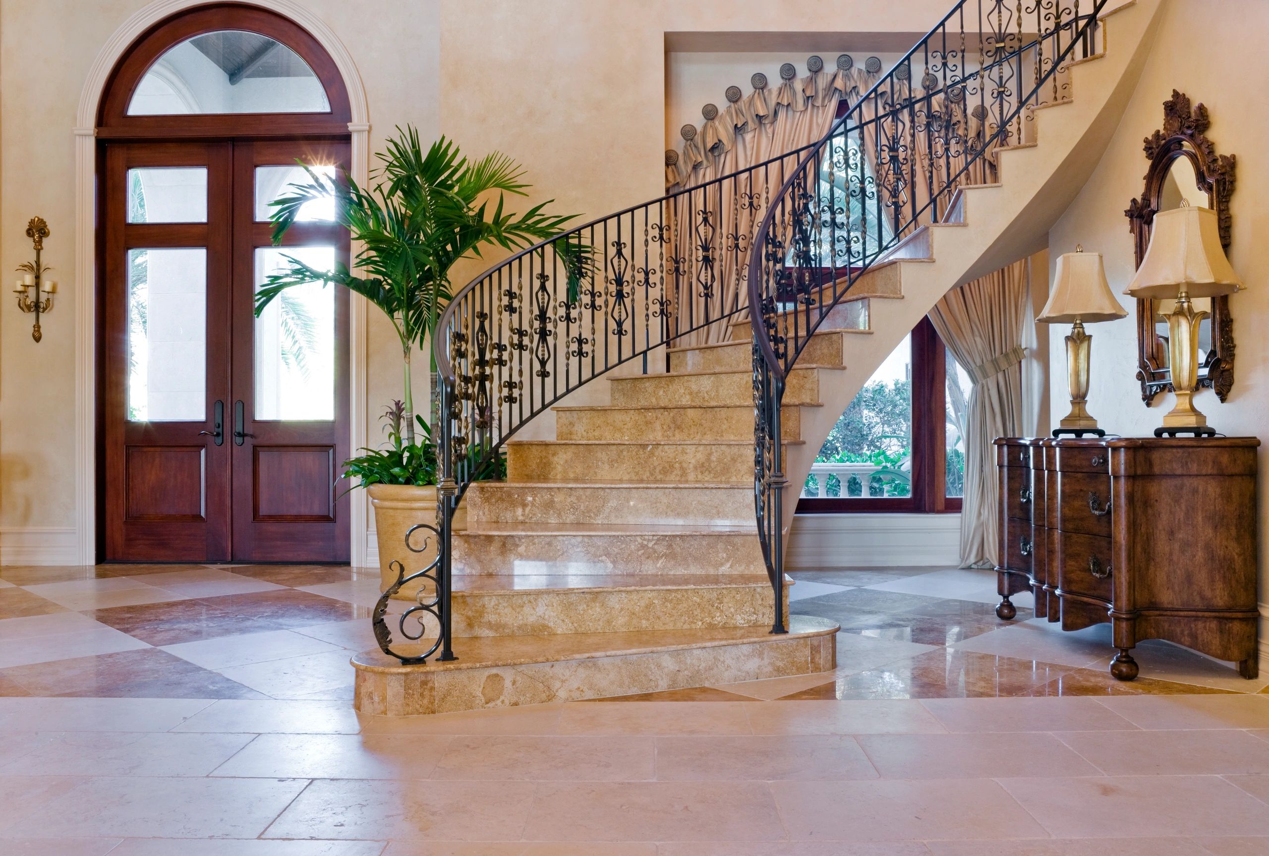 Marble, travertine, stone cleaning, restoration and repair