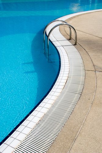 Elegant, custom pools with natural surroundings.