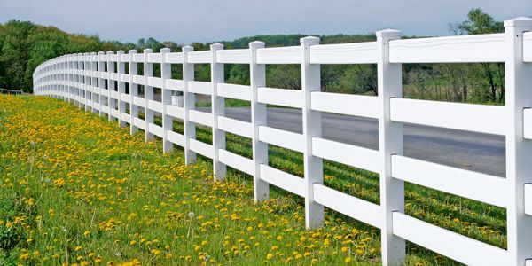 Vinyl and plastic fences