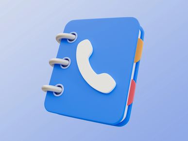 icon showing photo and contact organization
