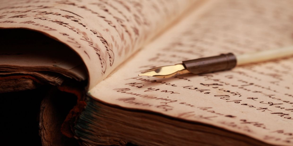 Journal with Fountain Pen