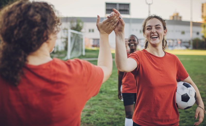Women In Football . Soccer team