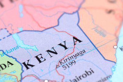 Map of Kenya