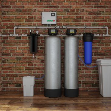 Whole house water filtration system