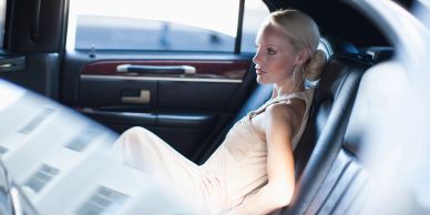  Premium luxury car service featuring a spacious black Chevrolet Suburban.
