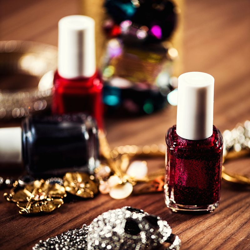 Jewelry and nailpolish what all women need