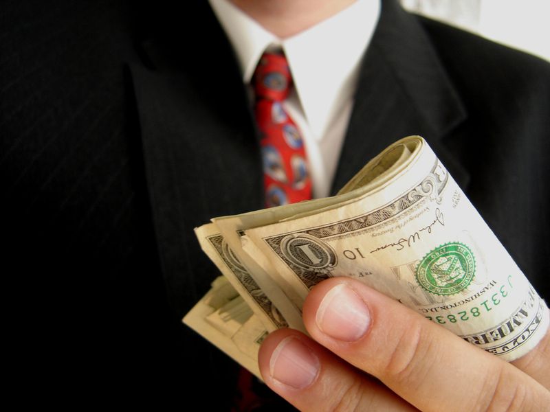 A business theme picture with blurred background