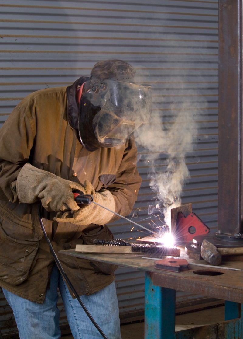 "Arc welding in a steel fabrication shopclick on any of the thumbnails below to see more tools, both isolated and in use."