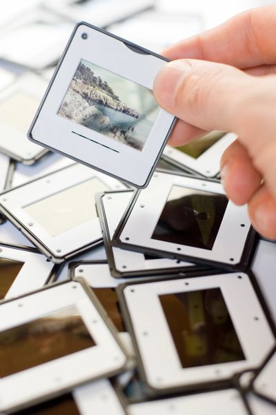 Transfer, scan slides