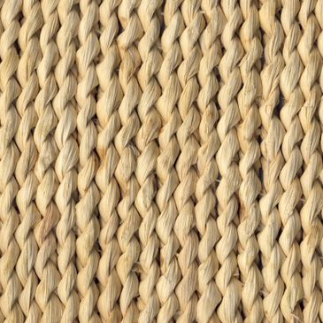 Close-up of woven natural fiber texture.