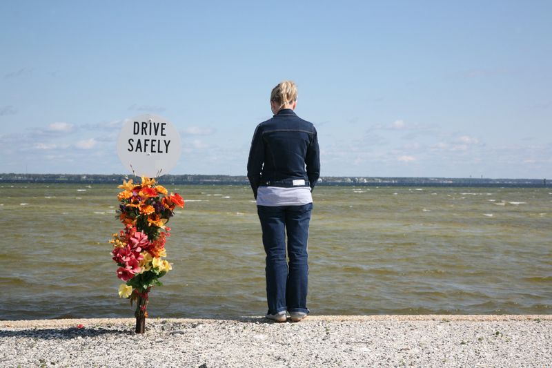 "Life is precious, drive safely!"