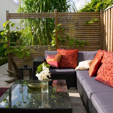 Landscaping garden