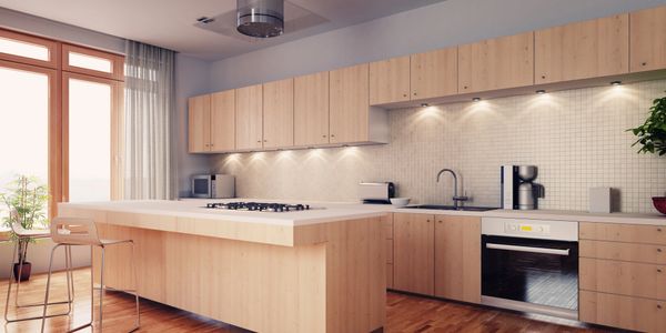 Sleek modern kitchen remodels.