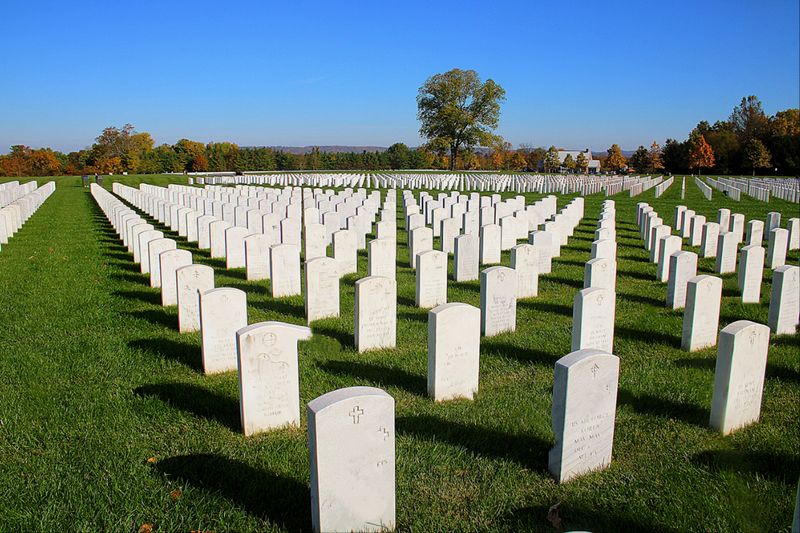 Armed forces cemetery