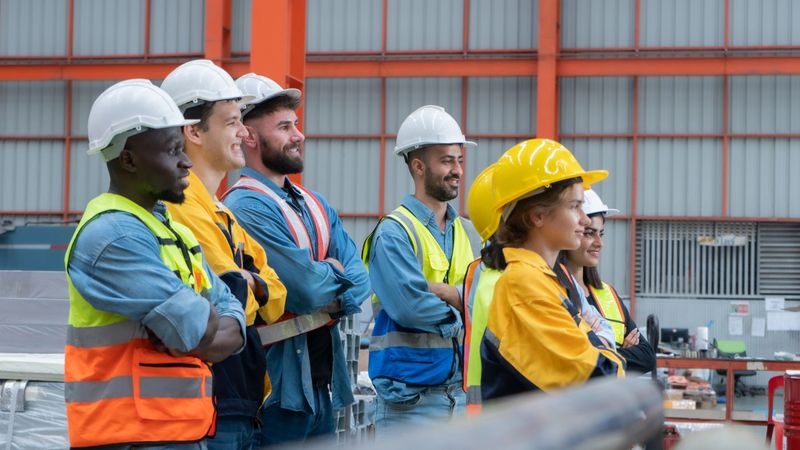 Training in industrial plants, engineering teams fully equipped with quality skills in maintenance.