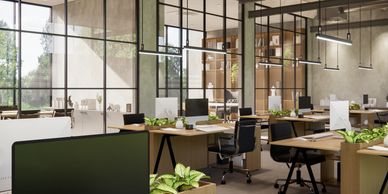 Biophilic office design