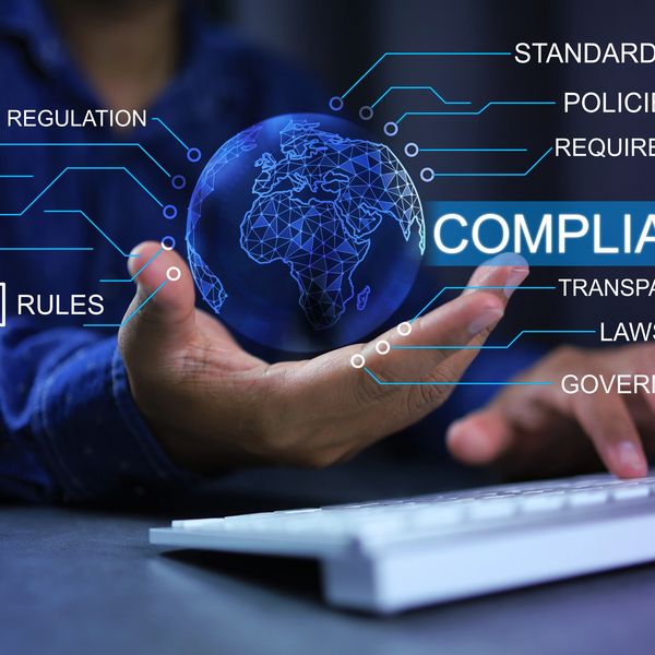 A man holding a globe