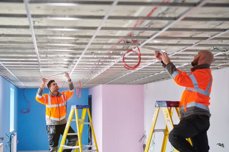 fitting a suspended ceiling