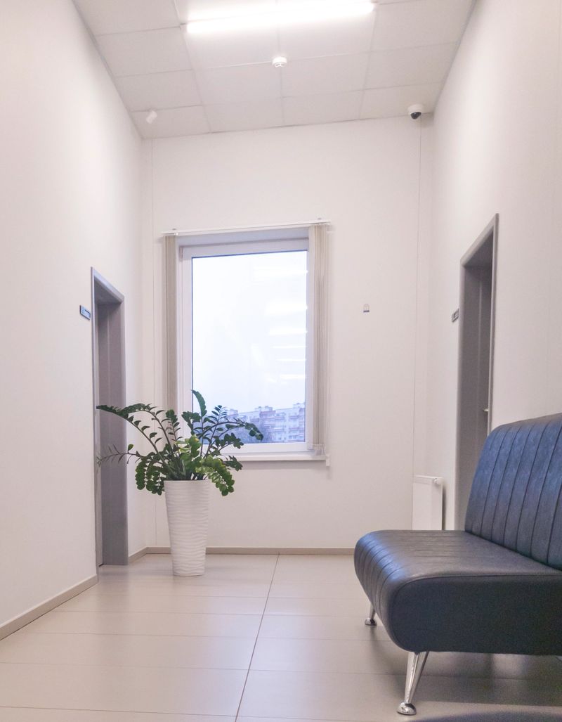 Shot of the waiting area in the modern office or clinic