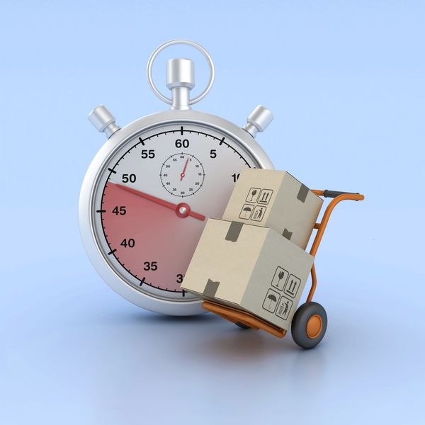 Just-in-time delivery logistics for auto industry