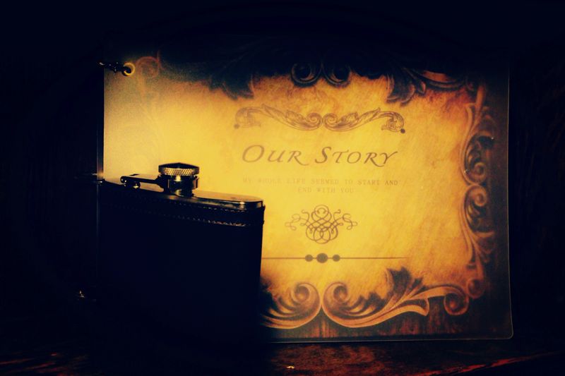 Photo album fades; Wine fades; Time fades. But never does our story