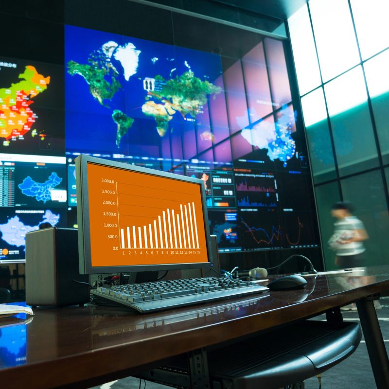 computer in data center
