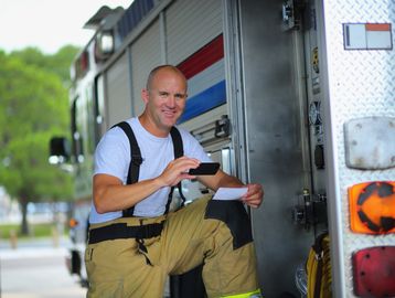 Scan equipment's  bar code or add custom QR codes to verify daily equipment accountability